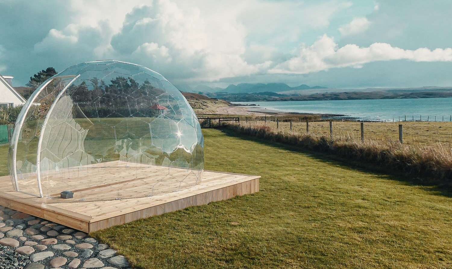 TRANSPARENT DOME - GEOGLAMP DOMES