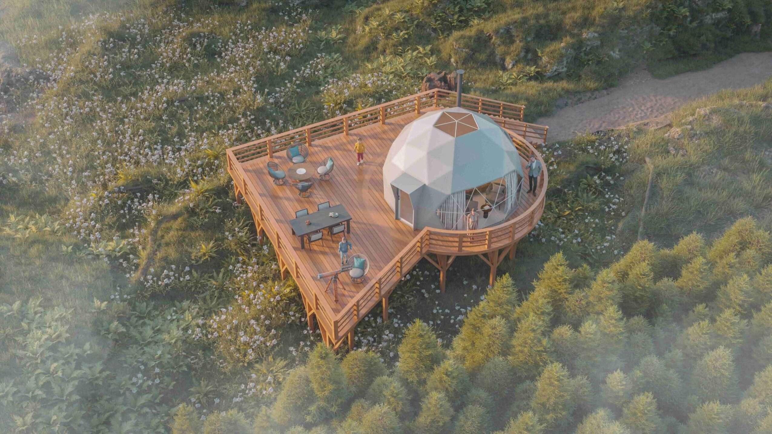 Geoglamdome Event dome